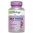 Solaray Extrait de graines de chardon de lait 175mg d'antioxydant destiné à aider à soutenir un foie normal et sain non OGM et végan 120 VegCaps