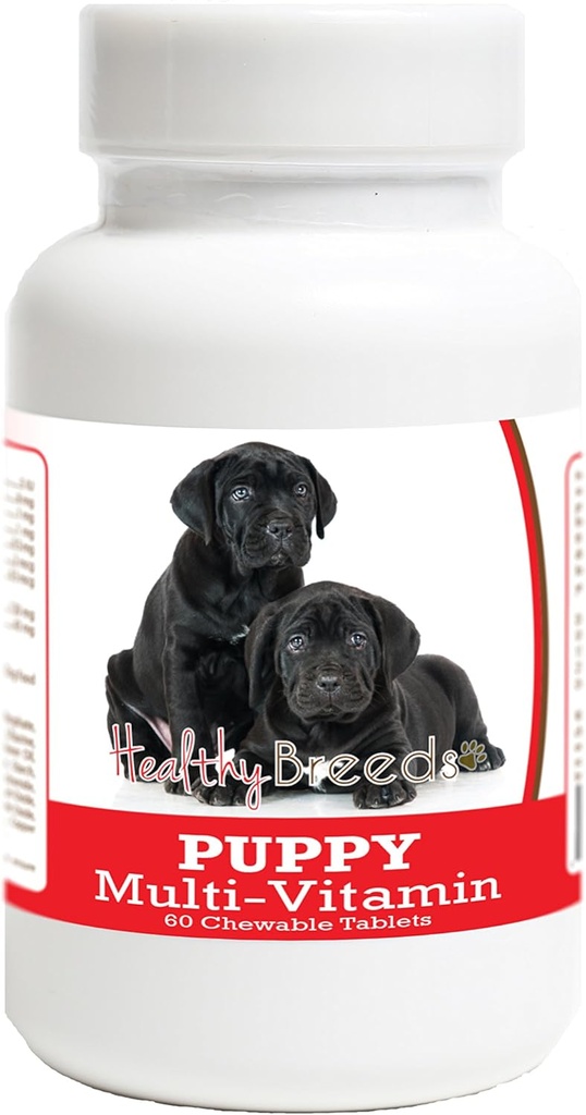 Les races saines Cane Corso Puppy Dog Multivitamine Comprimé 60 Compte