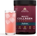 Ancient Nutrition Advanced Multi Collagen Protein Powder Hydrate, Berry mixte, 30 portions