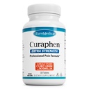 EuroMedica Curaphen Extra Strength - Supplément Curcumin & Boswellia pour le soutien de la circulation saine - Supplément curcuma pour soutenir les articulations, la santé musculaire et la production d'endorphine - 120 comprimés