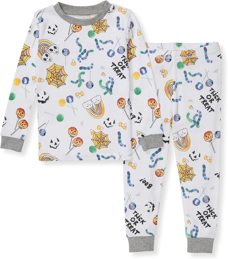 Bébé bébé de Burt's Bees, 2-Piece manches longues de petites et grandes filles Tee and Pantalons Cotton Pajama Set