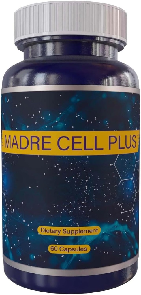MADRE CELL PLUS - Cellule souches en AFA pur, sans gluten - 60 Capsules Formule Avanzada Suppléments naturels AFA de cellules souches 500mg