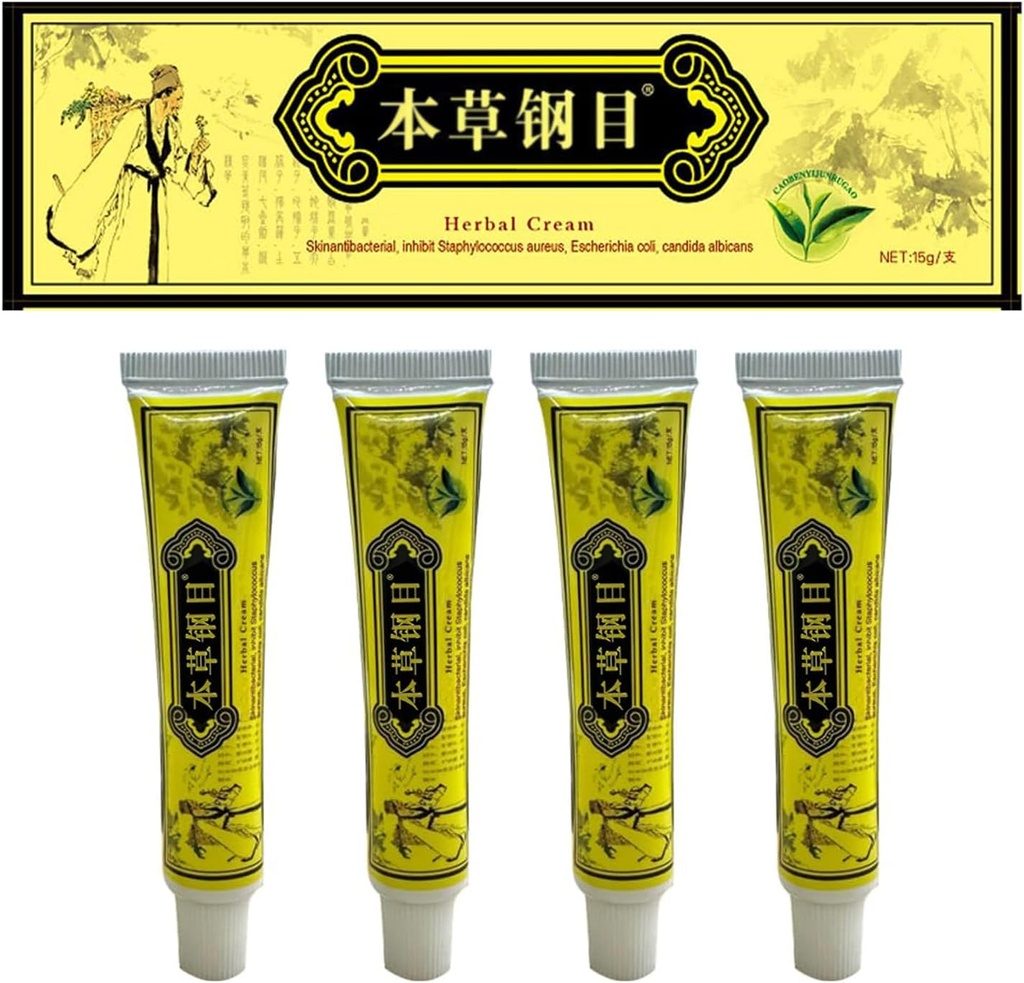 Dermatite, Inflammation et Rashes, Crème du corps 4 Compte (paquet de 2)