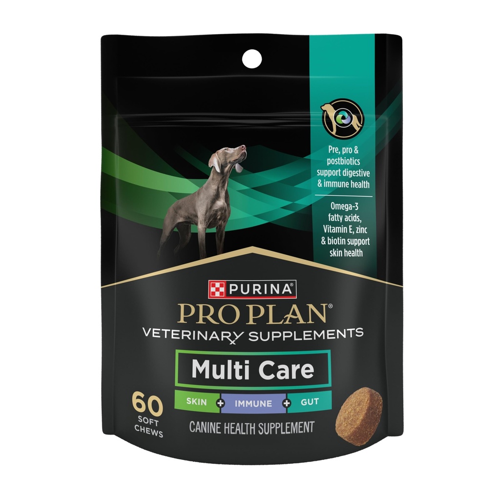 Purina Pro Plan Suppléments vétérinaires Suppléments pour chiens multisoins - 60 ct.