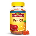 Huile de poisson de nature Omega 3 Gummies, suppléments d'huile de poisson Omega 3, soutien cardiaque sain, 90 Gummies, 45 jours d'approvisionnement
