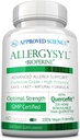 Science approuvée Allergysyl - Inférieure Intensité des Allergies Saisonnières, Amabilité Boost, Riche en Antioxydants - Vegan Friendly - 60 Capsules - Fabriqué aux États-Unis