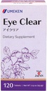 Umeken Eye Supplément diététique clair, Extrait de bleuets, Lutéine, Zeaxanthin, Ginkgo, Suppléments de vision pour les adultes, Vitamines oculaires, 2 mois d'approvisionnement, 120 comprimés, pack de 120