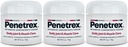 Thérapie articulaire et musculaire Penetrex - Confort apaisant pour le dos, le cou, les mains, les pieds - Rubule du corps entier premium avec Arnica, Vitamine B6 MSM & Boswellia - 2oz 3-Pack