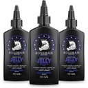 Bossman Jelly Beard Oil for Men - 3 packs (12 oz au total, Royal Oud Scent) – Adoucit, hydrate et condition avec des ingrédients naturels