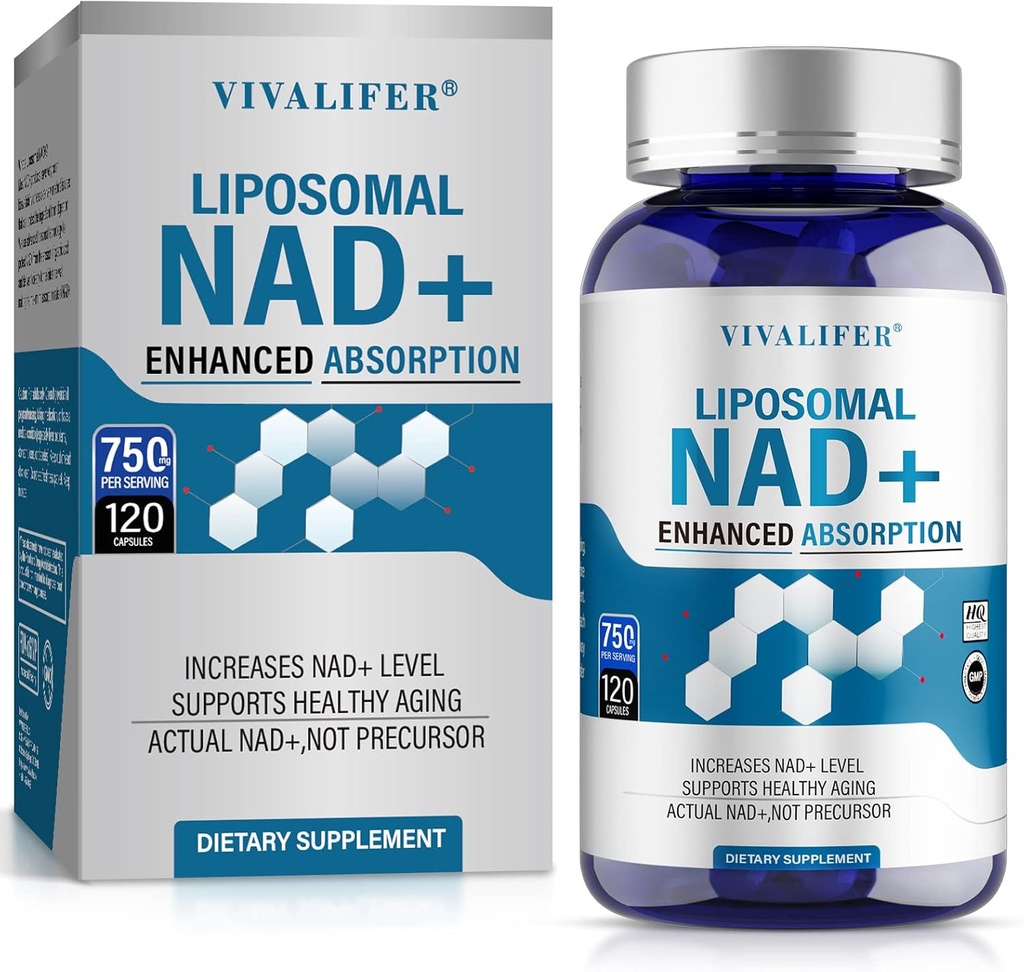 NAD liposomique+ Supplément 750 mg