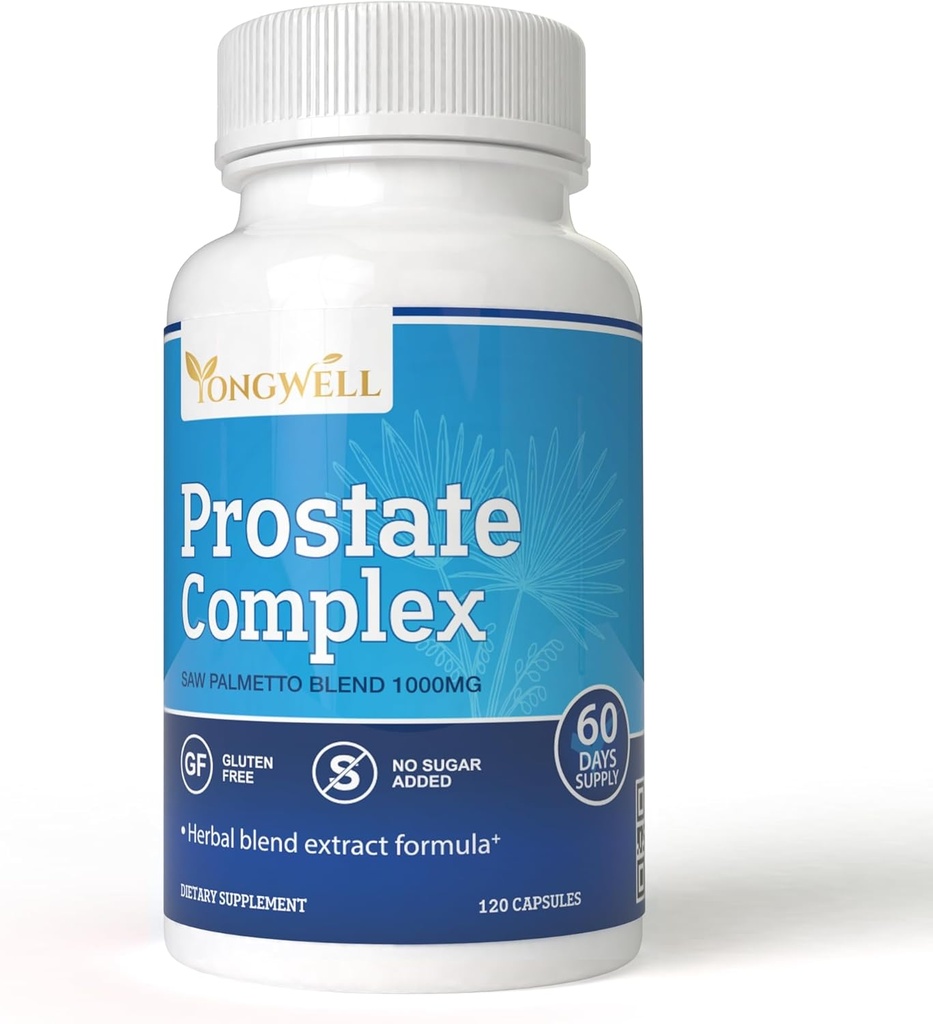 Complexe de la prostate, Saw Palmetto Blend 1000mg (120 Capsules)