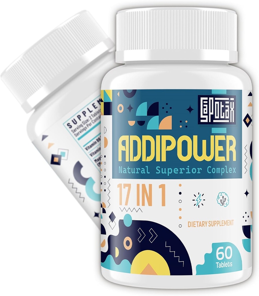 17-in-1 Brain Supplement with Herbal Extracts, Vitamins & Amino Acids (60 Tablets)