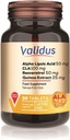 VALIDUS Alfa Lipoic Acid + CLA + Resveratrol 30 Tablets