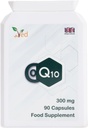 Ved Best High Absorption CoQ10, Végétarien, Sans gluten, Supplément diététique, 300 mg 90 Capsules de légumes