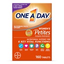Un jour Femmes Petites Multivitamine, Supplément de vitamine A, C, D, E et zinc pour le soutien de santé immunitaire, B Vitamines, Biotine, Folate (sous forme d'acide folique) et plus,Tablet, 160 nombre