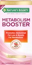 Nature’s Bounty Optimal Solutions Metabolism Booster Supplement, Boosts Fat Metabolism, Promotes Abdominal Fat Loss, With Citrus Extracts and Black Ginger, 60 Capsules