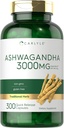 Carlyle Ashwagandha Supplément pour les femmes et les hommes $ 3000mg $ 300 Capsules