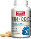 Formules de collage - DIM + CDG Capsules de légumes - 30 Compte - Supplément DIM et CDG - Pour équilibre hormonal - Non-OGM - Sans gluten