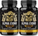 (2 Pack) Alpha X10nd Ultra pour les hommes, Formule officielle masculine pour maintenir l'endurance et la performance de pointe, Blend All-Natural pour la nutrition et le soutien de la santé, AlphaX10ème Avis de supplément (120 Capsules)
