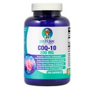 CoQ10 - Co-enzyme Q10-200 mg - Absorption élevée - 400 mg par 2 capsules - Non-OGM - Sans gluten - 200 gélules - Soutien cardiaque et cellulaire - Fabriqué aux États-Unis par Foxxy Doc