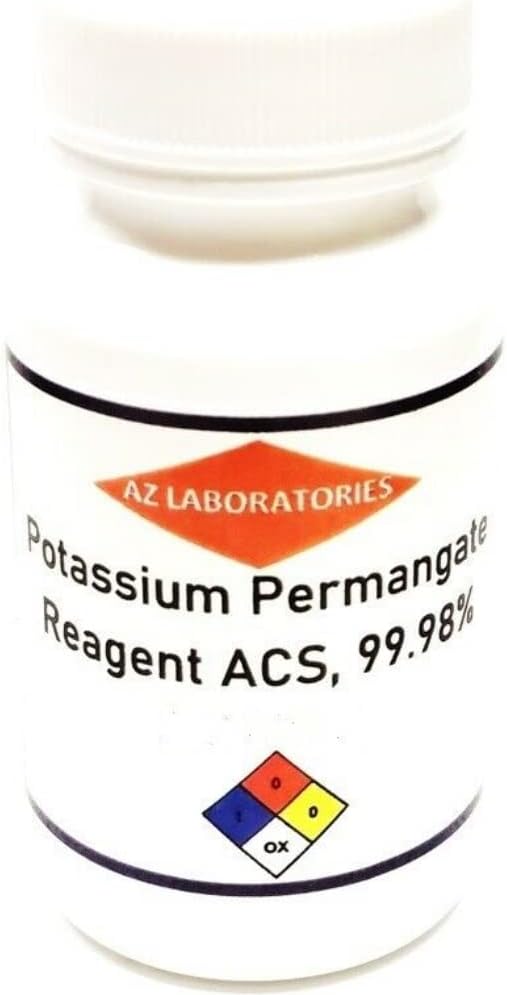 Potassium Permanganate Reagent Grade / 8 OZ/Free flowing Powder/Detox Pro Health/Same Day Navire/USA Fabriqué/ 100%