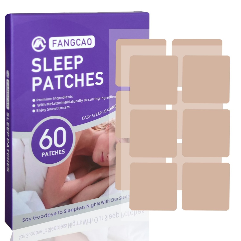 Patchs de sommeil, Patch de sommeil pour adultes, ingrédients premium mis à jour 60 Patchs Set, facile à appliquer et confortable