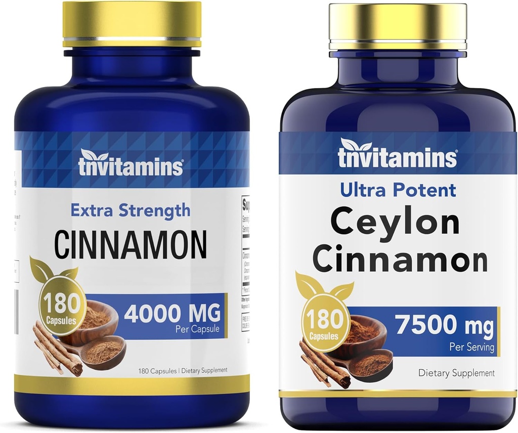 tnvitamines Complexe de cannelle et Ceylan Cinnamon