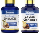 tnvitamines Complexe de cannelle et Ceylan Cinnamon