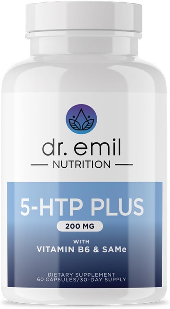- Oui. EMIL NUTRITION 200 MG 5-HTP Plus avec SAM-e pour maintenir un sommeil sain normal et créer un sentiment de bien-être - Supplément 5HTP avec vitamine B6-60 Capsules végétaliennes, 30 portions