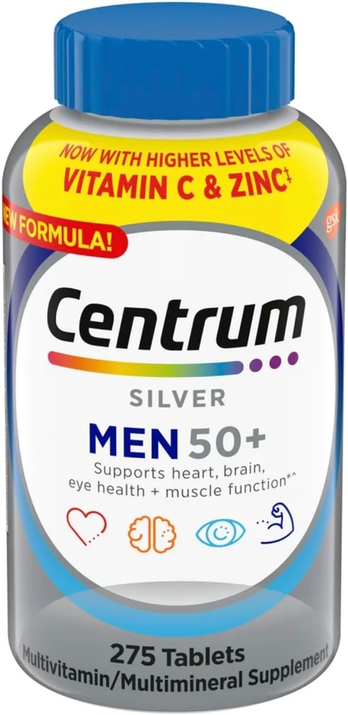 Centrum® Silver® Hommes - 250 comprimés