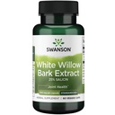 Swanson Maximum Strength White Willow Bark Extract-Promotes Joint Support & Muscle Relief-Standardized to 25% Salicin-Natural Supplement with No Stomach Irritation (60 Veggie Caps, 500mg Chacun)