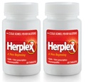 Herplex Premium Tablets | Helps Against Outbreaks & Cold Sores with No Side Effects | Helps to Quickly Ease & Reduce Symptoms of Cold Sore, & Fever Blisters | 120 Tablets