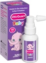 NAVEH PHARMA Otic Guard Baby Ear Drops – Huile d'oreille naturelle pour l'enlèvement de la cire d'oreille et le soulagement de l'infection – Nettoyant doux de l'oreille pour les bébés, les tout-petits et les enfants – Apaisant les oreilles démangeantes et les oreilles furieuses