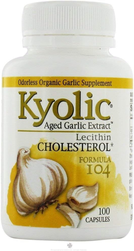 Extrait d'ail Kyolique #104 avec bouchon Lecithn 100 ( Multi-Pack)