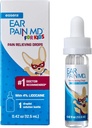 Eosera® Douleur d'oreille MD® pour les enfants - Pertes maximales d'oreilles avec Lidocaine - Médecine de l'oreille recommandée par le médecin pour les enfants, les bébés et les tout-petits 2+ - Soin d'oreille rapide - 12,5 mL