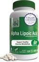 Santé Thru Nutrition Alpha Acide lipoïque 600mg 120 portions Certifié Vegan.