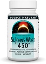 Source Naturals St. John's Wort 450 mg soutient une perspective mentale positive - 45 comprimés