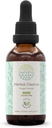 HerbEra Herbal Cleanse B60 Formule de désintoxication et de nettoyage sans alcool, supplément d'extrait de purge Boost Wormwood Herb, coque de noyer noir, bourgeons de fleurs de vêtements (2 fl oz)