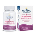 Multivitamines prénatales pour femmes - Vitamines prénatales végétariennes quotidiennes - 22 nutriments essentiels, y compris le B6, le folate et le fer - 60 comprimés - 30 portions