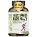 NutraPro Glucosamine Chondroïtine MSM Suppléments de Relief articulaire et santé des os - pour le genou et le soulagement articulaire, la force osseuse, la santé articulaire, le mouvement, la flexibilité, la force et le confort.