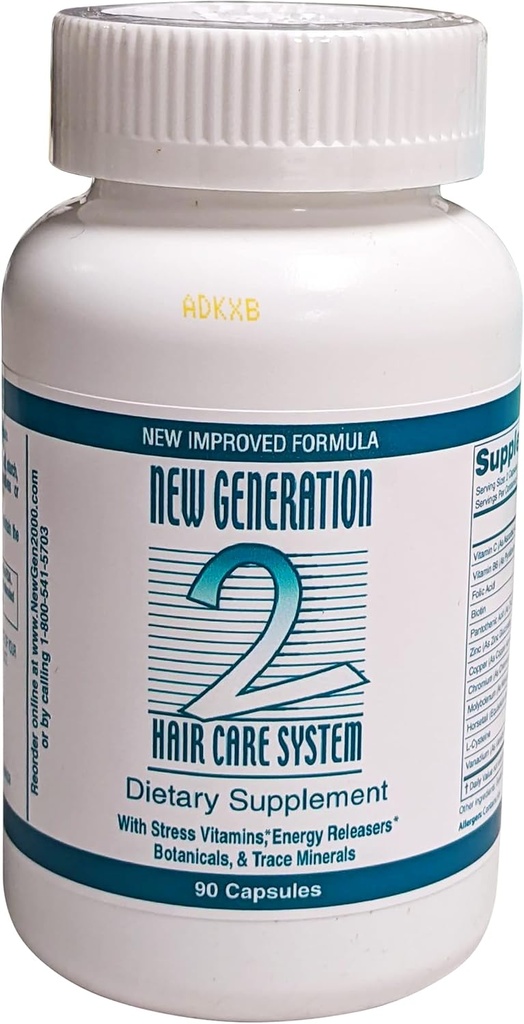 Helps to Control Hair Loss and Thinning Hair 90 Count Capsule/Bottle