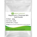 500g (1,1LB) Magnésium L-Thréonate 98 % en poudre en vrac
