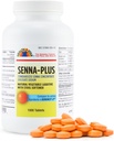 Health Star Senna Plus Laxative & Tabouret Adoucissant Comprimés 50mg / 8,6mg Résistance Légume naturel Stimulant Laxatif.