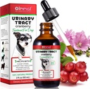 Traitement UTI pour chien - Traitements d'infection urinaire, Supplément de soutien pour le rein et l'élastique, Extrait naturel de canneberge pour chiens, soutient la santé urinaire et digestive (2 Fl Oz)