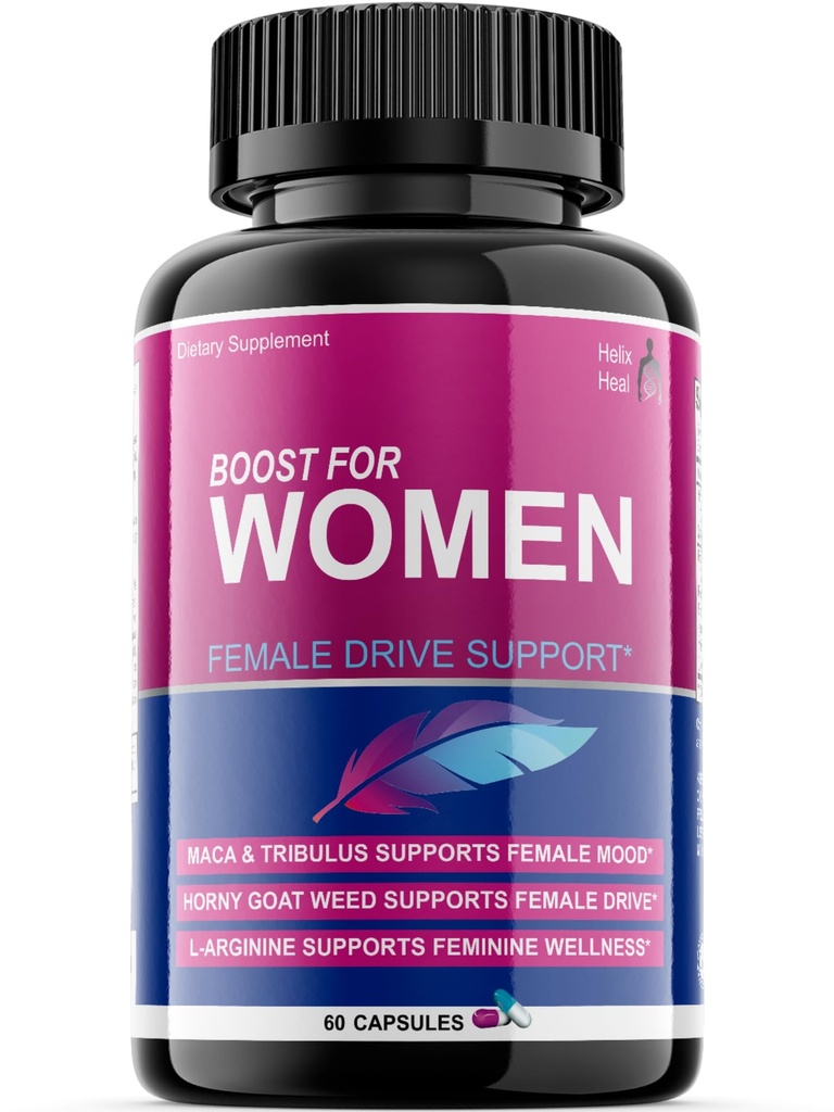 Libido Booster pour les femmes agissant rapidement avec de l'herbe à chèvres horny - pilules de désir pour femmes avec racine de Maca, Tribulus Terrestris, Ginseng et herbe à chèvre horny - Hormone Balance, Made in USA (60 ct)