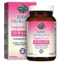 Jardin de la vie Probiotiques crus Soins vaginaux - 50 milliards UFC - 38 souches probiotiques - soutient la santé vaginale et urinaire* - 30 capsules végétariennes