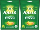 Halls Toux gouttes, agrumes assortis, 30-ct (paquet de 2)