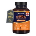 Turcuma 2280mg (haute résistance) avec poivre noir et gingembre - 180 gélules de curcuma végétalien avec Curcumin actif ingrédient I UK Fabriqué par Prowise Healthcare