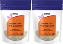 MAINTENANT suppléments, capsules végétariennes vides, double 00", rempli par le poids, projet non-OGM vérifié, 250 capsules veg (paquet de 2)