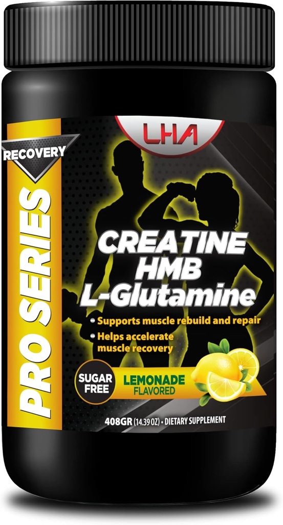Série Pro Recovery Creatine HMB L-Glutamine est une puissante formule de récupération conçue pour accélérer la réparation musculaire et soutenir la croissance musculaire maigre après des entraînements intenses.